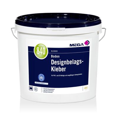 MEGA 840 Boden Designbelags-Kleber 14 kg