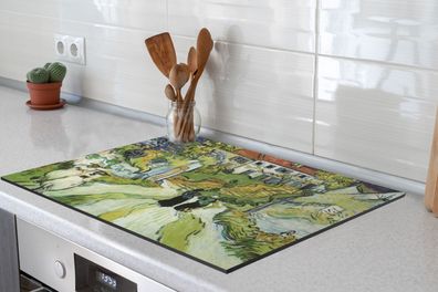 Herdabdeckplatte - 70x52 cm - Der Tod von Vincent van Gogh - Vincent van Gogh