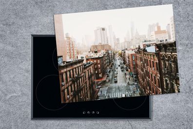 Herdabdeckplatte - 70x52 cm - New York - Skyline - Manhattan