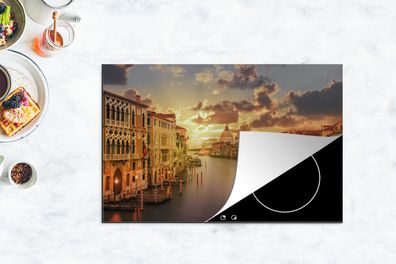 Herdabdeckplatte - 80x52 cm - Italien - Gondel - Canal Grande