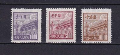 VR-China 1950 - 21- 23 Komplett (x)