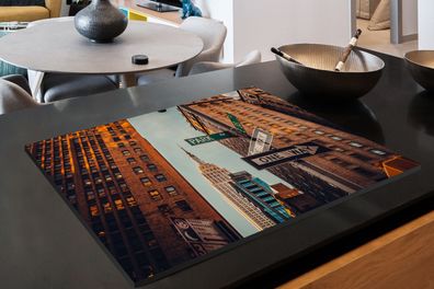 Herdabdeckplatte - 80x52 cm - Stadtzentrum New York