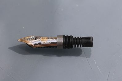 Pelikan Ersatzfeder 14 Karat BiColor Goldfeder mit Tintenleiter, B