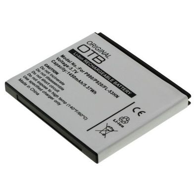 OTB - Ersatzakku kompatibel zu LG P990 Optimus Speed - 3,7 Volt 1450mAh Li-Ion