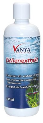 Vanya Eichenextrakt 5000ml - Senkung des pH-Wertes Pflege Aquarium