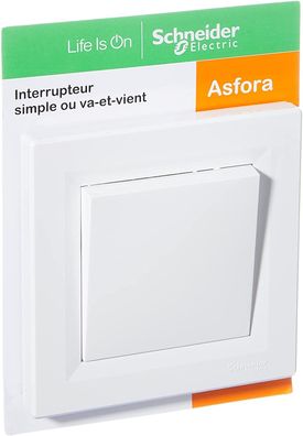 Schneider Electric sc5eph0403121 Asfora Schalter Wechselschalter Einbauleuchte