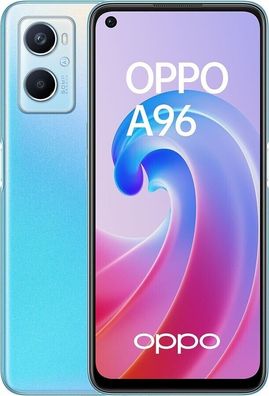 OPPO A96 5G, 128 GB, Sunset Blue, NEU, OVP, Garantie