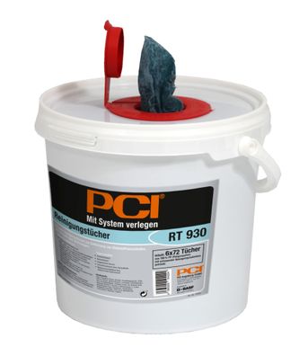PCI RT 930 Reinigungstücher 72 Stk. zum Entfernen von Klebstoff- und Dichtstoffresten