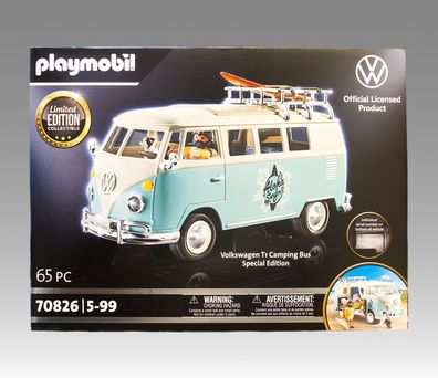 Playmobil® VW 70826 Volkswagen T1 Camping Bus - Limited Edition, Neu