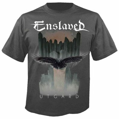 Enslaved Utgard T-Shirt Grau NEU & Official!