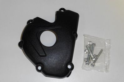 Zündungsdeckelschutz ignition cover passt an Kawasaki Kxf Kx250f 17-20 schwarz