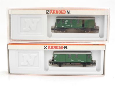 E414 Arnold N 4492 2x Güterzug-Begleitwagen Pwgs 041 DB / Licht