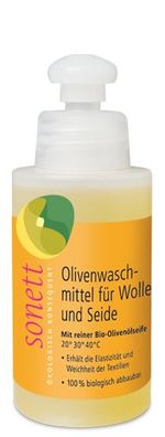 Sonett Olivenwaschmittel für Wolle & Seide Probeflasche 120 ml