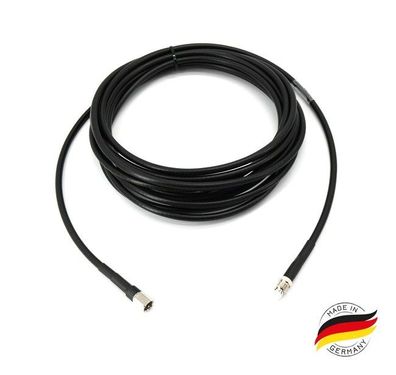 15 Meter RG-58 Kabel mit FME-Buchse / FME-Stecker - Qualität aus deutscher Produktion