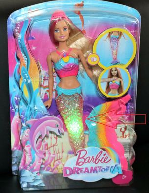 Orig. Barbie Dreamtopia Rainbow Mermaid Doll DHC40 OVP NEU