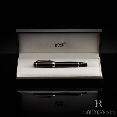 Montblanc Boheme Rouge Midsize Gold Fountain Pen Füllfederhalter ID 25101 OVP