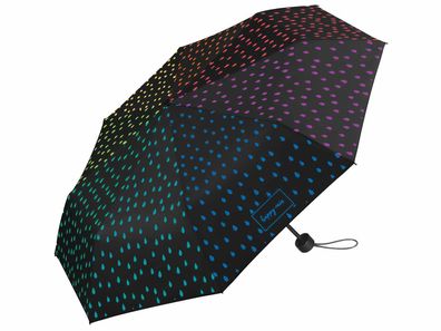 Happy Rain Super Mini waterreactive Regenschirm Farbwechsel bei Regen - ...