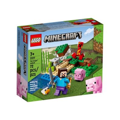 Lego Minecraft 21177 De Creeper Hinderlaag.
