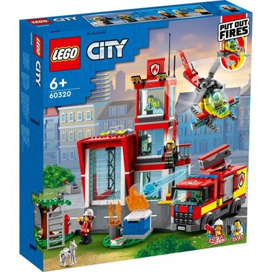 Lego City 60320 Brandweerkazerne.