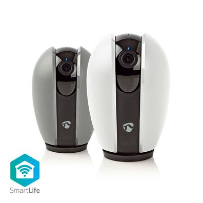 Nedis WIFICI21CGY Smartlife Camera Voor Binnen Wi-fi Full Hd 1080p Kiep En Kantel Clo