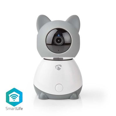 Nedis WIFICI30CGY Smartlife Camera Voor Binnen Wi-fi Full Hd 1080p Kiep En Kantel Clo