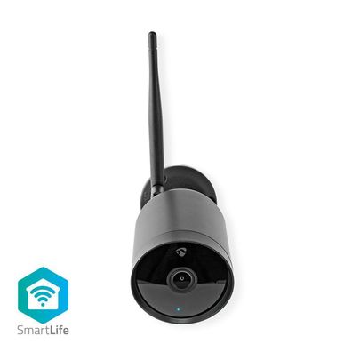Nedis WIFICO40CBK Smartlife Camera Voor Buiten Wi-fi Full Hd 1080p Ip65 Cloud / Micro