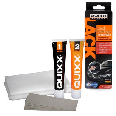 QUIXX LackReparatur Set KratzerEntferner Auto Reparieren Kratzer entfernen