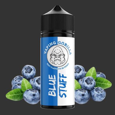 Vaping Gorilla - Blue Stuff 10ml in 120ml Chubby Gorilla Flasche