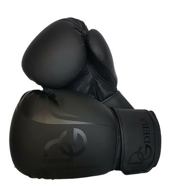 Deba® Boxhandschuhe Boxing Gloves Kampfsport Kickboxen Rindsleder Boxen MMA 