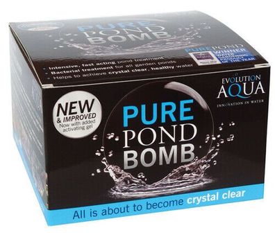Evolution Aqua Pure Pond Bomb Koiteich Filterstarter Bakterien 20.000 Liter