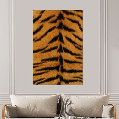 Glasbilder - 100x150 cm - Mantel - Tiger - Tiere (Gr. 100x150 cm)