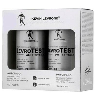 Kevin Levrone LevroTest Test - booster 2x120 Tabs. AM/ PM Formular