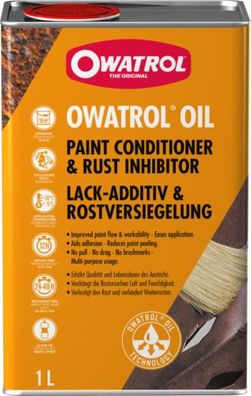 Owatrol ÖL Oil 1,0 Liter, Rostschutz Rostversiegelung Auto Motorrad Oldtimer Metall