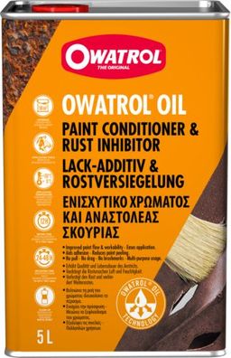 Owatrol ÖL Oil 5 Liter, Rostschutz Rostversiegelung Auto Motorrad Oldtimer Metall