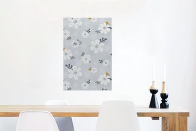 Glasbilder - 40x60 cm - Design - Pflanzen - Blumen (Gr. 40x60 cm)