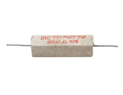 Stern Pinball Flipper Resistor 2K 5W Ceramic #121-0013-00