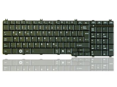 Toshiba Satellite L750 L755 L770 L775 QWERTZ DE Tastatur 2