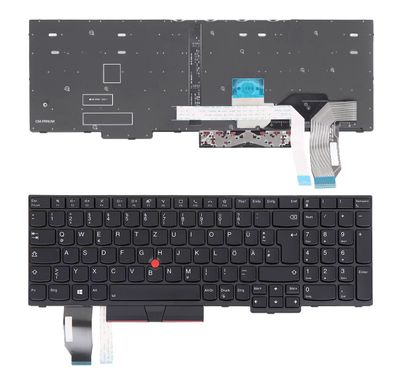 Tastatur Lenovo ThinkPad E580 E585 E590 L580 P52 P73 beleuchtet Backlit