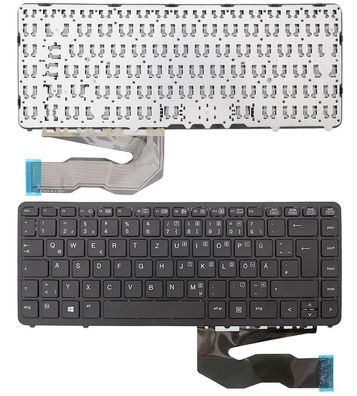 Tastatur HP EliteBook 740 750 840 850 G1 G2 ZBook 14 15U G2 QWERTZ DE deutsch