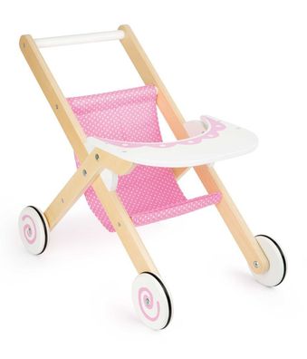 Puppenbuggy Mädchentraum small foot Legler Buggy Puppe Spiel Holzwagen Baby Tour