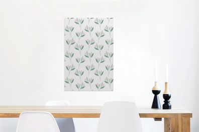 Glasbilder - 60x90 cm - Pflanzen - Minimalismus - Patterns (Gr. 60x90 cm)