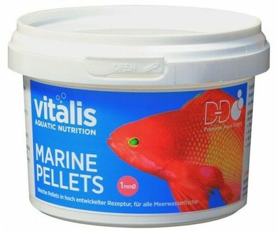 Vitalis Marine Pellets 70g 1 mm Fischfutter Meerwasser Fisch