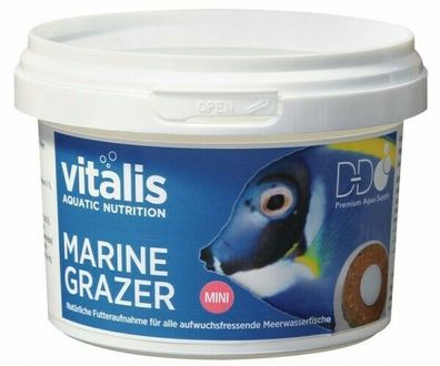 Vitalis Mini Marine Grazer 240g mit Saugnapf Meerwasser Aquarium Aquaristik
