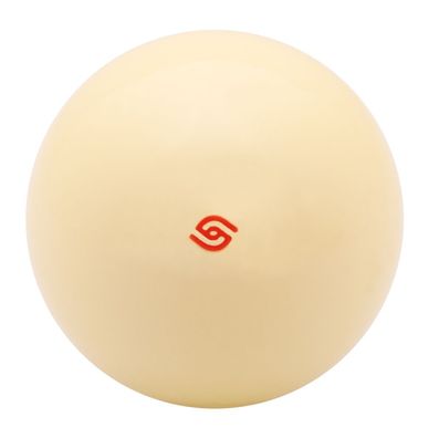 Aramith Spielball (Weisse) 57,2 Super Aramith Pro cueball red logo