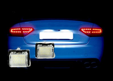 Kennzeichenbeleuchtung LED Leuchte Mercedes C E Klasse W204 S204 C204 W212 S212