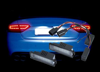 Kennzeichenbeleuchtung LED VW Golf 5 6 7 Passat Beetle Porsche Polo Phaeton EOS