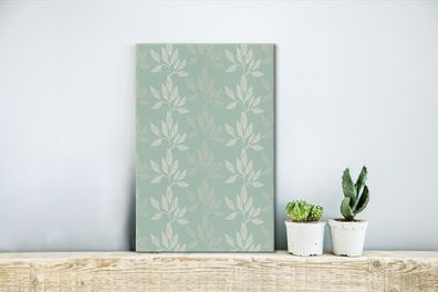 Leinwandbilder - 20x30 cm - Pflanzen - Grün - Patterns (Gr. 20x30 cm)