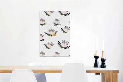 Leinwandbilder - 40x60 cm - Design - Blumen - Pflanzen (Gr. 40x60 cm)