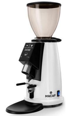 Macap M2E * Espressomühle mit Display und Dosierung * Weiß