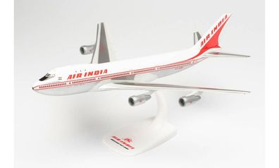 Herpa Snap Fit 613378 - Air India Boeing 747-200 - VT-EBE - Emperor Shahjehan. 1:250